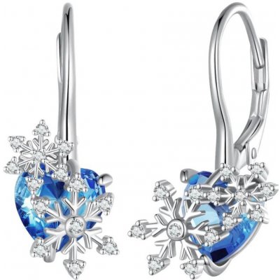 Olivie stříbrné náušnice SNĚHOVÁ VLOČKA 7768 – Hledejceny.cz