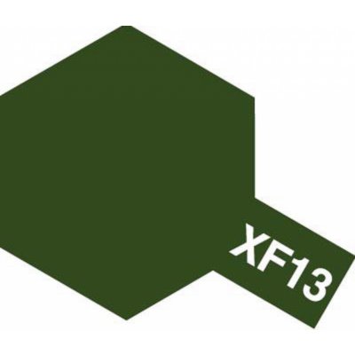 Tamiya Barva akrylová matnáJaponská armádní zelená J.A.GreenMini XF-13