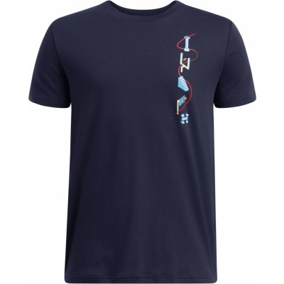 Under Armour B PORTAL LOGO SS Modrá – Sleviste.cz