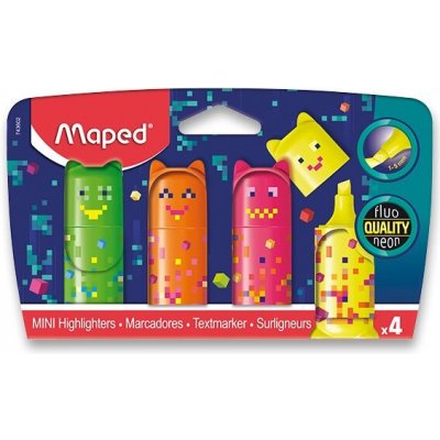 Maped Pixel Party Mini sada 4 ks 43602 – Zboží Živě