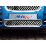 Milotec Sportovní nerezová mřížka do nárazníku Škoda Roomster (2006 - 2010) -
