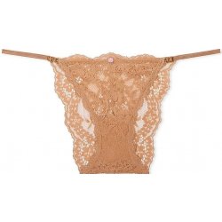 Victoria's Secret dámské klasické kalhotky Adjustable z luxusní kolekce Dream Angels hnědé