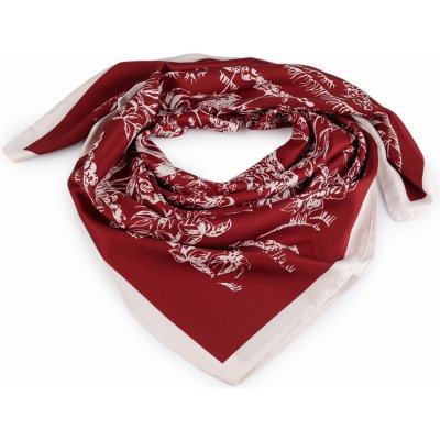 Prima-obchod saténový šátek 2 bordó sv. – Hledejceny.cz