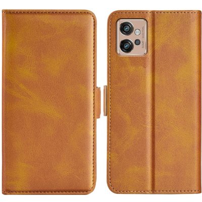 Vsechnonamobil 50645 SIDE Peněženkové pouzdro pro Motorola Moto G32 světle hnědé – Zboží Živě