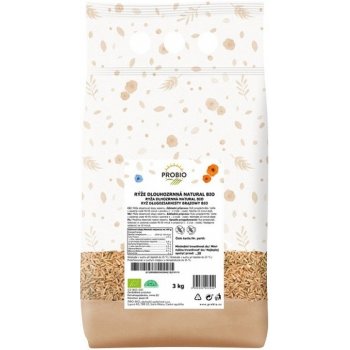 ProBio Bioharmonie Rýže dlouhozrnná natural Bio 3 kg
