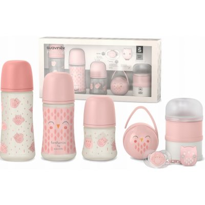 Suavinex Premium novrozenecký set Bonhomia růžová – Zboží Dáma
