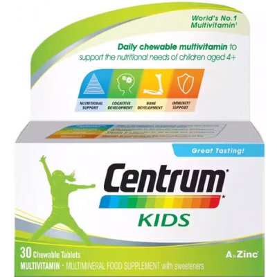 Centrum Kids Multivitamin For Kids 30 tablet – Hledejceny.cz