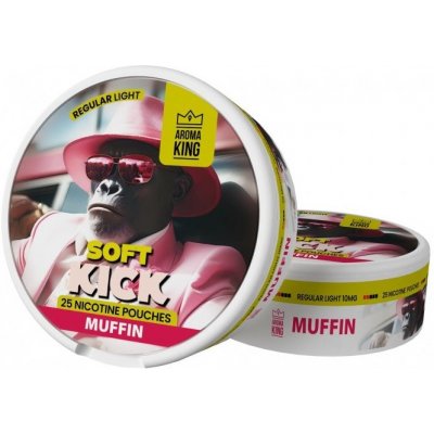 Aroma King Soft Kick muffin 10 mg/g 25 sáčků – Zbozi.Blesk.cz