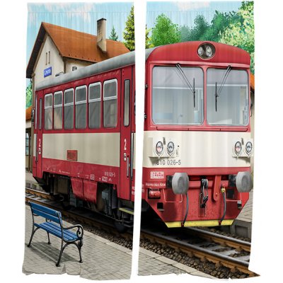 IMPAR Závěsy 810 na nádraží (Rozměr : 140x250, Materiál: Interlock) – Hledejceny.cz