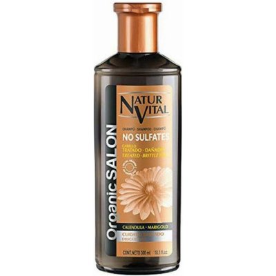 NaturVital Organic Salon Šampon pro jemné a suché vlasy 300 ml