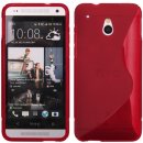 Pouzdro S-Case HTC One Mini / M4 Červené