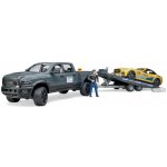 Bruder 2504 Terénní auto RAM přepravník závodní auto řidič – Zboží Dáma