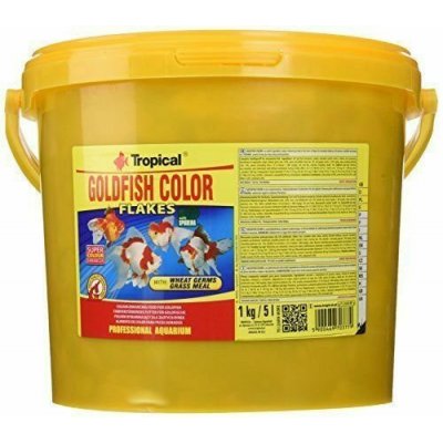 Tropical Goldfish colour flake 5 L, 1 kg