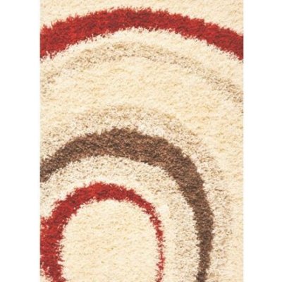 Spoltex Super Shaggy 6575-67 Beige-Red