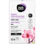 Body natur epilační voskové pásky obličej olej ze sladkých mandlí 12ks – Hledejceny.cz