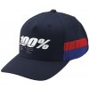 Kšíltovka 100% LOYAL X-Fit Snapback modrá