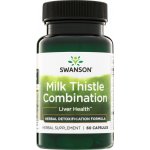 Swanson Milk Thistle Ostropestřec Mariánský + 5 bylin 60 kapslí – Hledejceny.cz