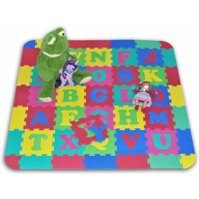 LC Pěnový koberec extra Abeceda 12m+ – Zboží Dáma