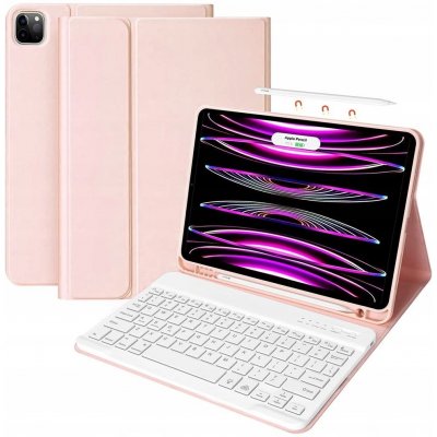 Tech-Protect SC Pen + klávesnice Apple iPad Pro 11 2020 / 2021 / 2022 9490713929186 růžové – Zboží Mobilmania