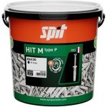 Natloukací hmoždinka HIT M 6-5/30 BIDON 1000ks (plochý límec), obj. 060125 – Zboží Mobilmania