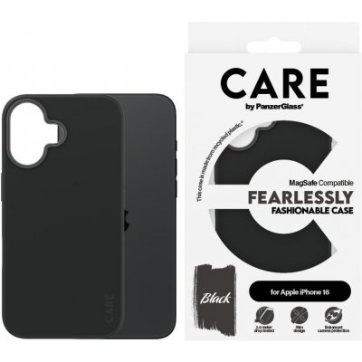 PanzerGlass® CARE Apple iPhone 16 MagSafe Fearlessly černý – Zboží Mobilmania