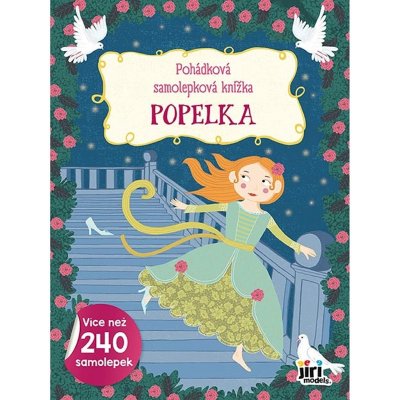 Pohádková samolepková knížka Popelka – Zboží Mobilmania