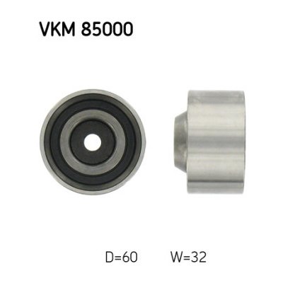 SKF vratná/vodicí kladka, ozubený řemen VKM 85000