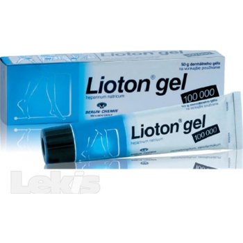 LIOTON DRM 1000IU/G GEL 100G