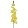 Květina Mečík žlutý balení 12 ks, 76 cm, umělý