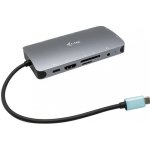 i-Tec USB-C Metal Nano Dock HDMI/VGA with LAN + Power Delivery 100 W C31NANODOCKVGAPD – Zboží Mobilmania