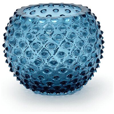 Váza 12cm - Hobnail - Ananas - modrý kouř – Hledejceny.cz
