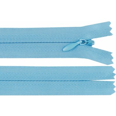 Spirálový zip skrytý No 3 délka 35 cm, malé, 205 modrá dětská – Hledejceny.cz