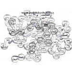 Kids World S klipy k tvořivé sadě náramků Funny - čiré 30 ks – Zboží Dáma