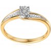 Prsteny iZlato Forever Zlatý diamantový zásnubní prsten Paris IZBR246
