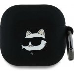 Karl Lagerfeld 3D Logo NFT Choupette Head Silikonové Pouzdro pro AirPods 4 KLA4RUNCHK – Zboží Živě
