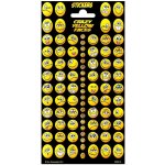 Samolepky typ C Crazy Yellow Faces – Zboží Mobilmania