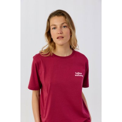 Tajinebanane kojící tričko La p'allaite. Garnet. – Sleviste.cz