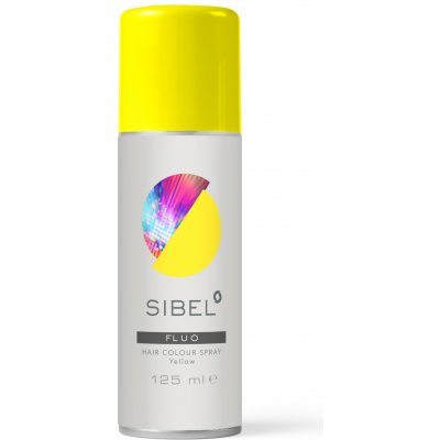 Sibel Hair Colour barevný sprej na vlasy žlutá neon