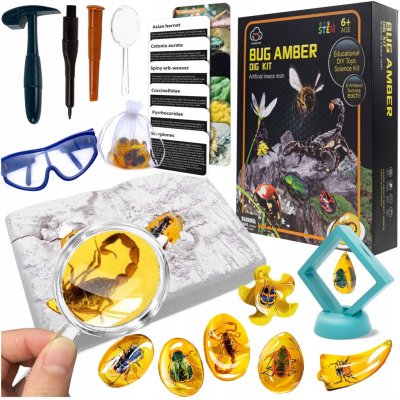 Creative Corner Archeologické vykopávky Hmyz v jantaru – Zboží Dáma