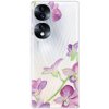 Pouzdro a kryt na mobilní telefon Honor Isaprio Purple Orchid Honor 70