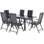 LIVARNO Sada hliníkového zahradního nábytku Houston/Toronto, 7dílná, šedá – Sleviste.cz