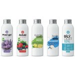 Nanolab Seznamte se Jedlá soda 100ml + Bílý ocet 100ml + Kyselina citronová 100ml + Prací gel antialergický 100 ml + Octová aviváž 100 ml (sada testerů) – Zboží Dáma