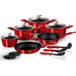 BerlingerHaus Sada hrnců Burgundy Metallic Line hliníková 15 ks – Zboží Mobilmania