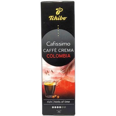 Tchibo Cafissimo Caffe Crema Colombia 10 ks – Zbozi.Blesk.cz