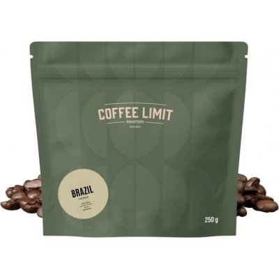 COFFEE LIMIT Brazil Fazenda zrnková 250 g – Hledejceny.cz