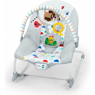 BABY EINSTEIN Lehátko hudební vibrující Dean's Discovery Spot™ 0m+ do 9kg – Sleviste.cz