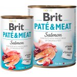 Brit Paté & Meat Dog Salmon 400 g – Zbozi.Blesk.cz