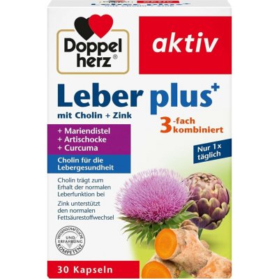 Doppelherz Leber plus 30 kapslí – Hledejceny.cz