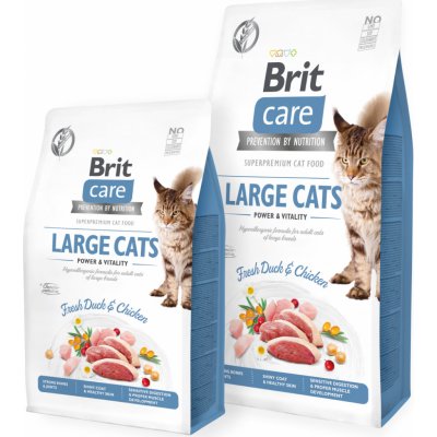 Brit Care Cat Grain-Free Large cats Power & Vitality 3 x 7 kg
