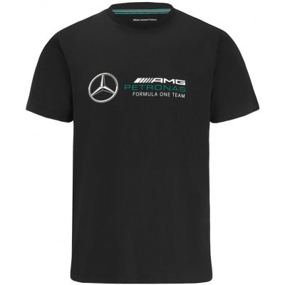 Triko Mercedes Men F1 FW Large Logo T-Shirt black – Hledejceny.cz